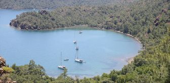 Muğla sahillerinde bayram tatili hareketliliği yaşanıyor