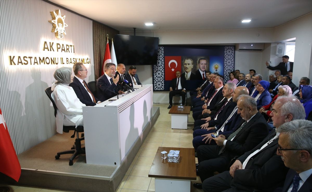 Tarım ve Orman Bakanı Yumaklı, AK Parti Kastamonu İl Başkanlığında konuştu Açıklaması
