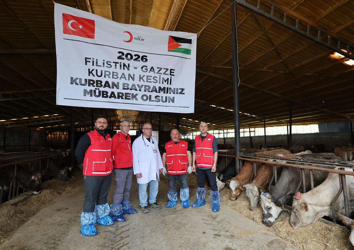 Kızılay Vekaletle Kurban Kesimine Başladı: Erdoğan'ın Gazze Kurbanı Konya'da Kesildi