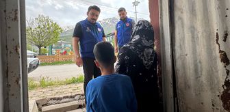 TDV, Van'da ihtiyaç sahiplerine kurban eti dağıttı