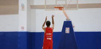 17 Yaş Altı Yıldız Basketbol Erkek Milli Takımı'nın Çanakkale kampı sürüyor