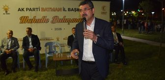 AK Parti Batman Milletvekili Ferhat Nasıroğlu, vatandaşlarla görüştü