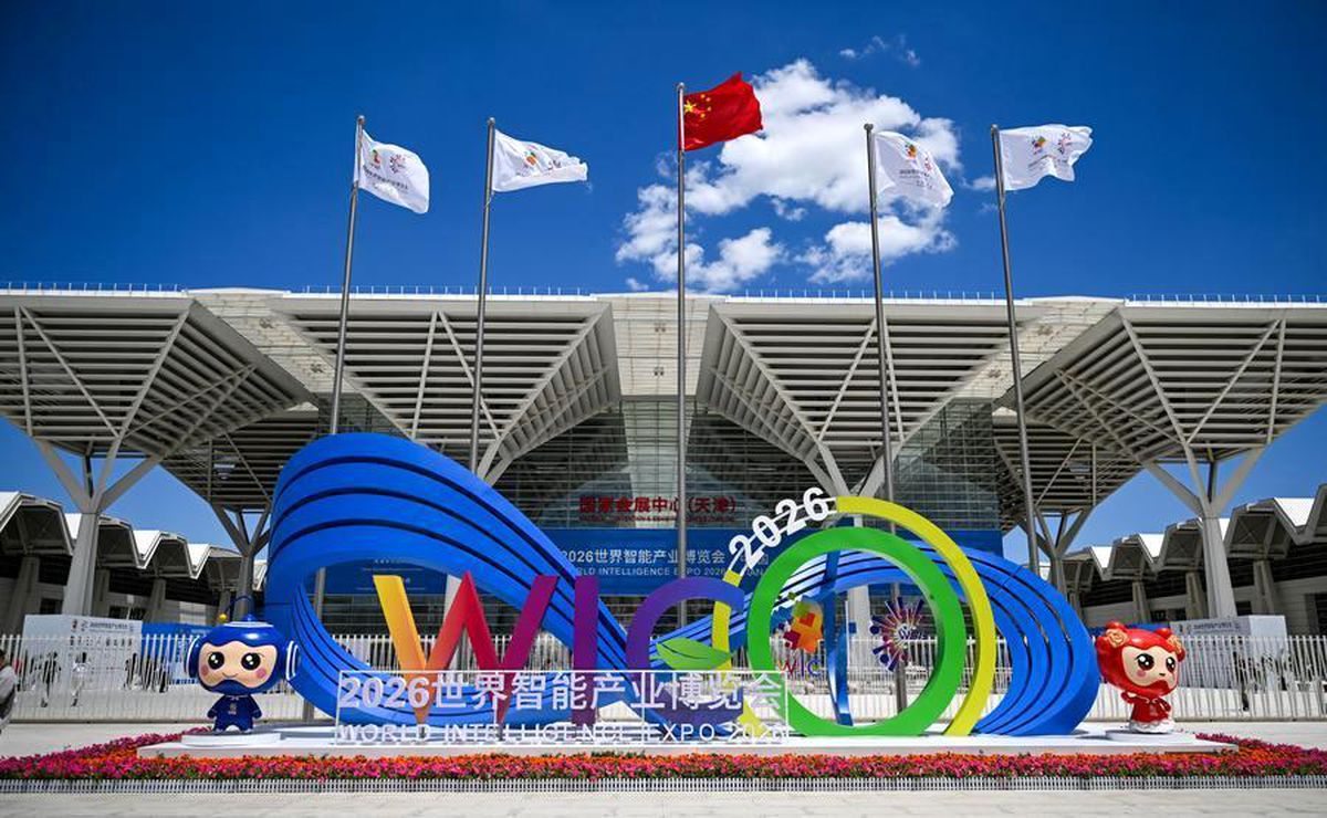 Albüm: 2026 Dünya Yapay Zeka Fuarı Çin'in Tianjin Kentinde Başladı