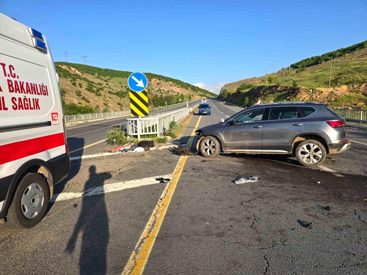 Bingöl'de trafik kazası 5 yaralı