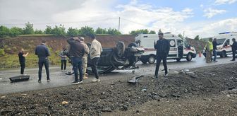 Bingöl'de trafik kazasında 5 kişi yaralandı