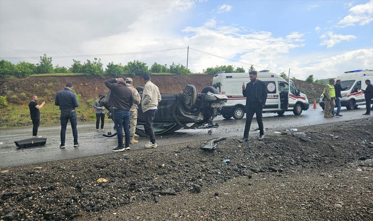 Bingöl'de trafik kazasında 5 kişi yaralandı