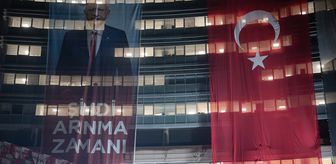 CHP Genel Merkezi'nde 'Halkla Bayramlaşma' programı için hazırlıklar sürüyor