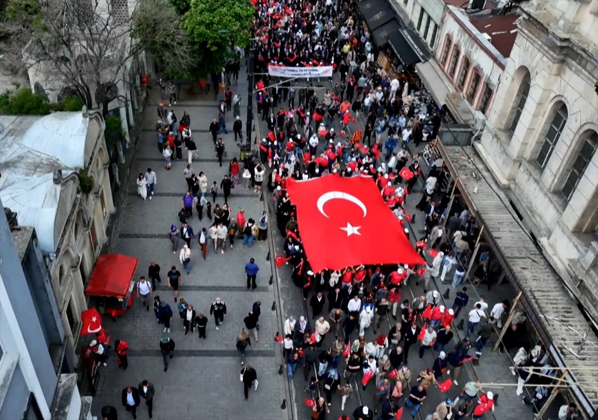 İstanbul'un Fethi 573. Yıl Dönümünde Fetih Yürüyüşü