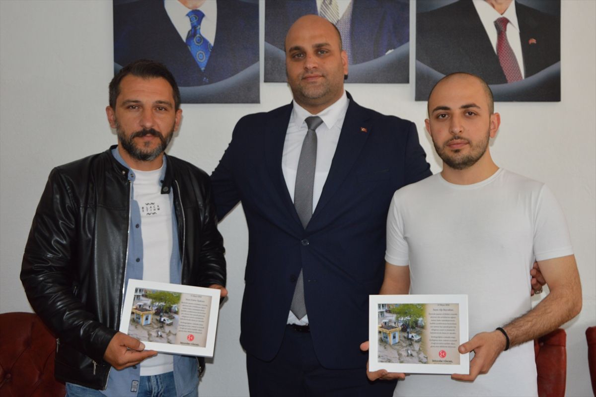 MHP İlçe Başkanlığında bayramlaşma programı düzenlendi