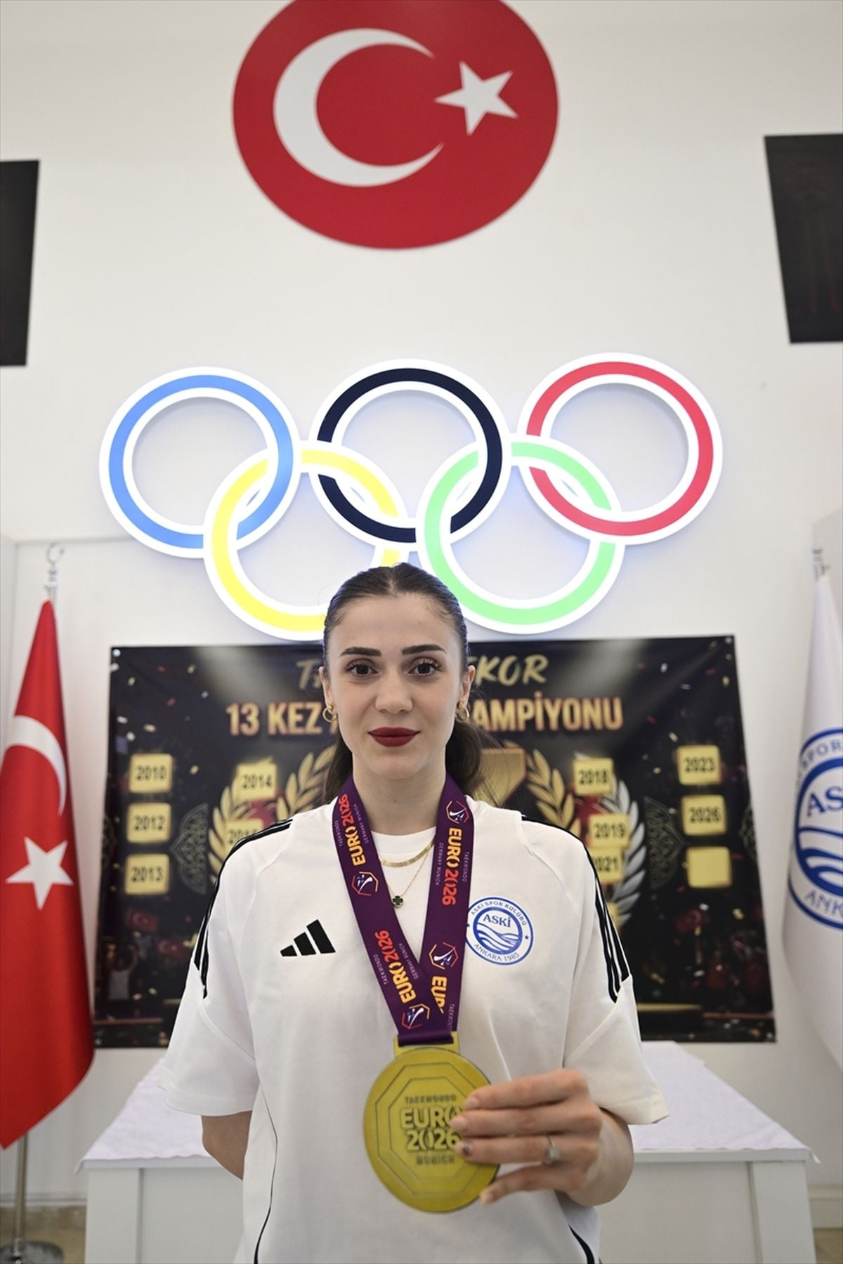Milli tekvandocu Merve Dinçel'in hayali ''unutulmazlar'' arasına adını yazdırmak