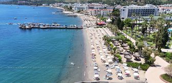 Muğla sahillerinde bayram tatili hareketliliği sürüyor