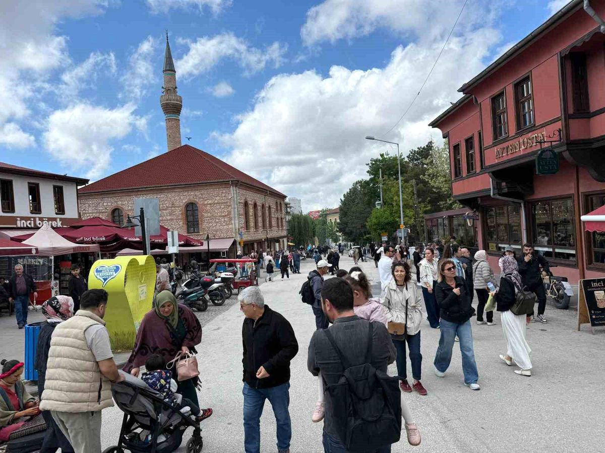 Odunpazarı'nda bayram yoğunluğu