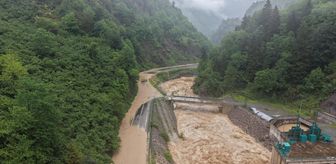 Ordu ve Giresun'da yağış etkili oldu
