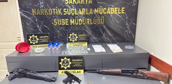 Sakarya'da uyuşturucu operasyonunda yakalanan zanlı tutuklandı