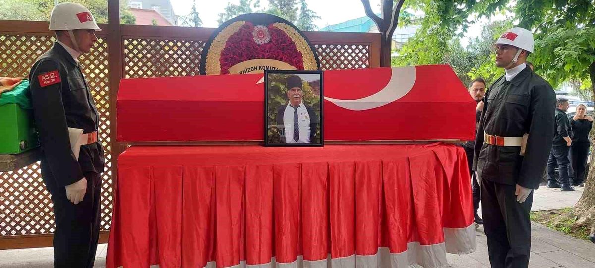Samsunlu Kıbrıs gazisi son yolculuğuna uğurlandı
