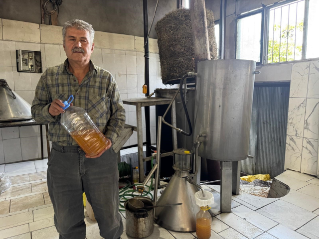 Boiling process in cauldrons for oil extraction