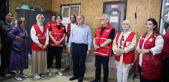 Türk Kızılay'dan Kırgızistan'da kurban eti yardımı