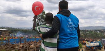 Türkiye Diyanet Vakfı Uganda'da 51 bin 100 kurban hissesi dağıttı