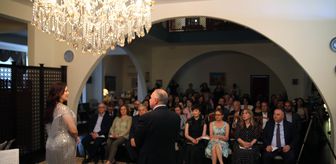 Türkiye'nin Bişkek Büyükelçiliğinde, Kırgız opera sanatçıları dünya klasiklerinden eserler seslendirdi