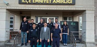 Ulaş Kaymakamı Eskimez, görev başındaki personelle bayramlaştı