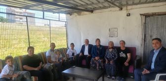 Kaymakam Köken, şehit annesini ziyaret etti