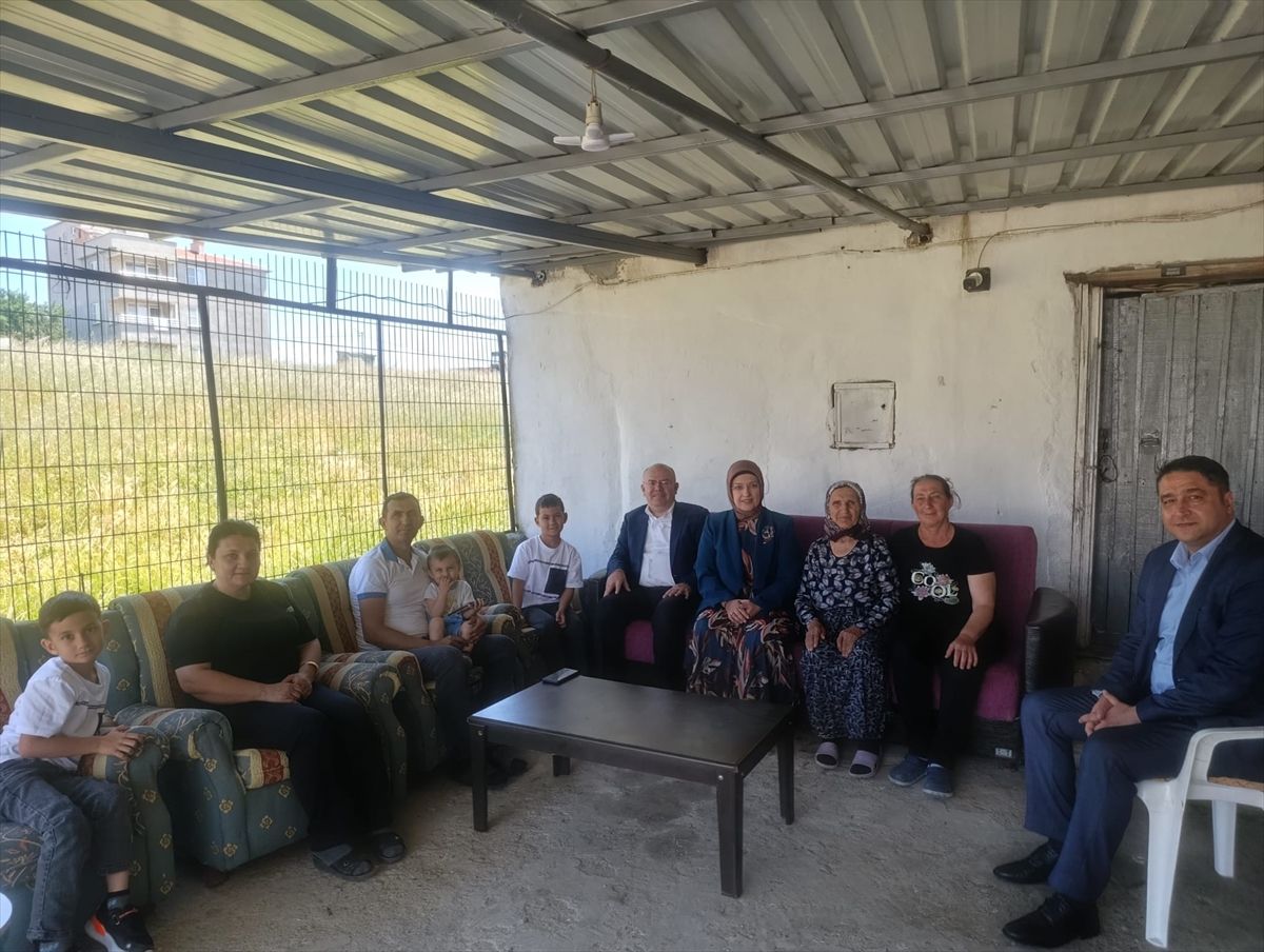 Kaymakam Köken, şehit annesini ziyaret etti