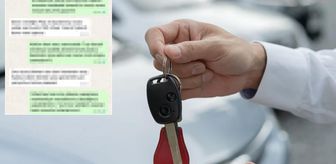 7 ay önce aracını sattığı kişiden gelen mesajla neye uğradığını şaşırdı