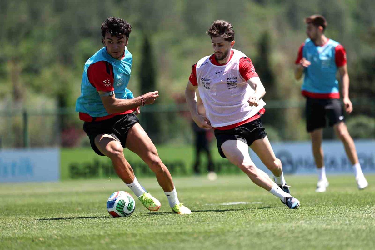 A Milli Futbol Takımı, Kuzey Makedonya hazırlıklarını sürdürüyor