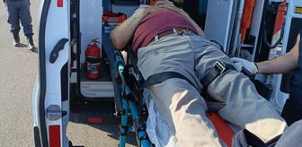 Adana'da trafik kazasında 1 kişi yaralandı