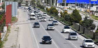 Afyonkarahisar'daki çevre yollarında bayram dönüşü hareketliliği yaşanıyor