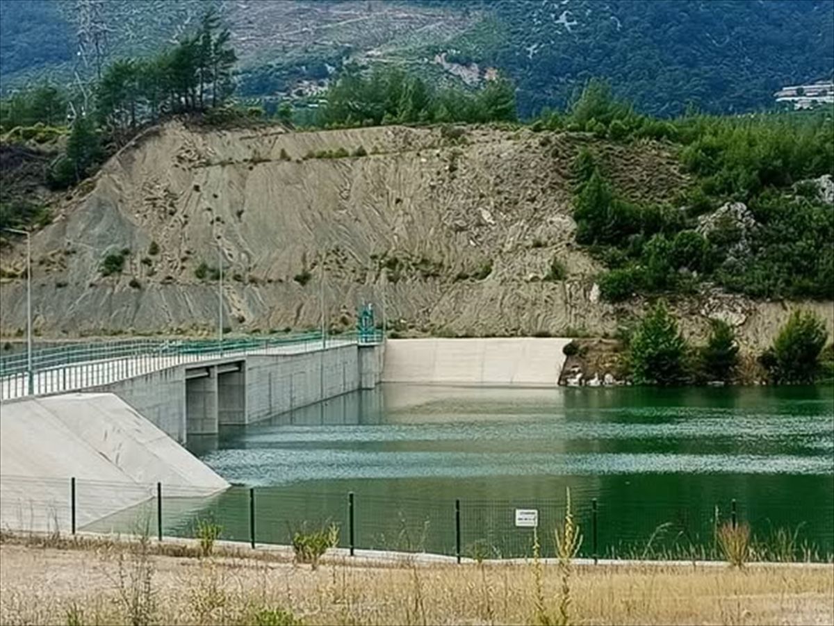 Antalya'da 3 yıl önce inşa edilen Kapıçay Barajı doldu
