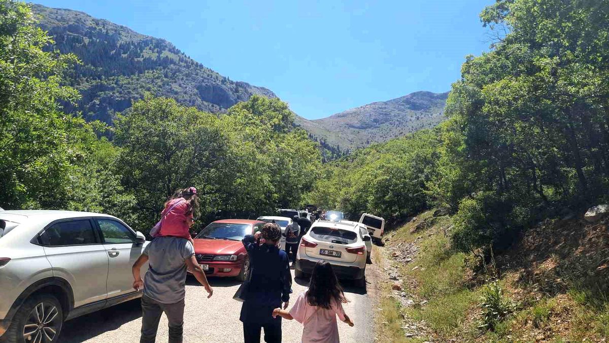 Aygırdibi Şelalesi 6 bin ziyaretçi ağırladı