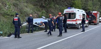 Bolu'da meydana gelen iki kazada 10 kişi yaralandı