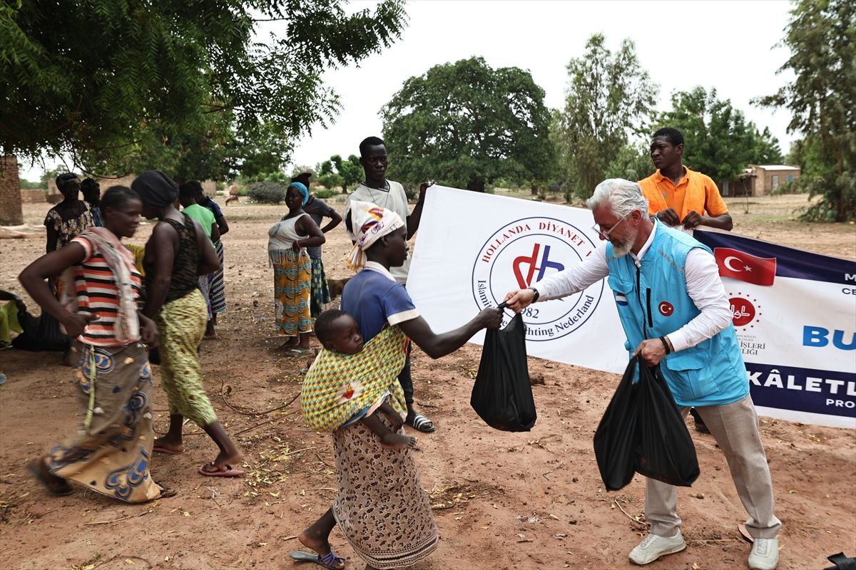Burkina Faso halkı yardım organizasyonları dolayısıyla Türkiye'ye minnettar