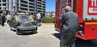 Elazığ'da iki otomobilin çarpıştığı kazada 3 kişi yaralandı