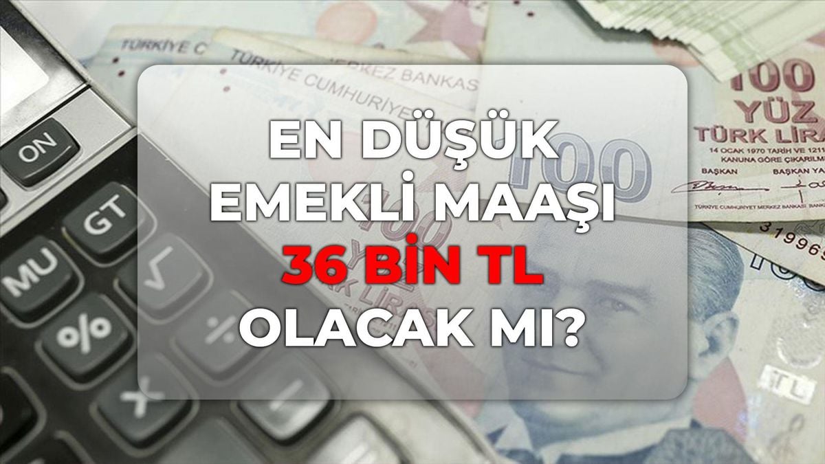 En düşük emekli maaşı 36 bin TL olacak mı? Kulislerde konuşulan emekli zammı ne kadar?