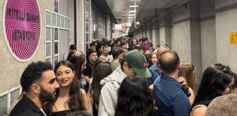 Kanye West'in İstanbul konseri öncesi metroda izdiham yaşandı