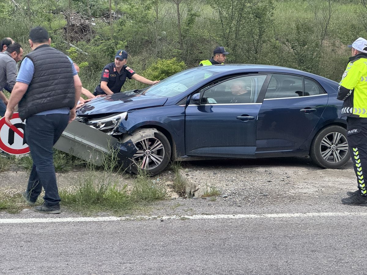 Kastamonu'da zincirleme trafik kazasında 5 kişi yaralandı