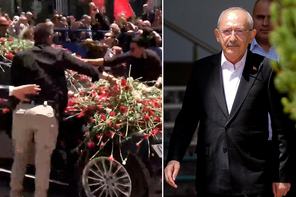 Kemal Kılıçdaroğlu, CHP Genel Merkezi'nde karanfillerle karşılandı