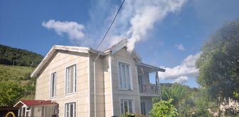Sakarya'da bir villada çıkan yangın hasara neden oldu