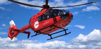 Tunceli'de ayı saldırısında yaralanan kişi ambulans helikopterle hastaneye ulaştırıldı