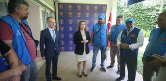 Türkiye'nin Fildişi Sahili Büyükelçisi Barım, TDV heyetiyle bayramlaştı
