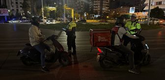Adana'da trafik uygulamasında 126 sürücüye para cezası verildi