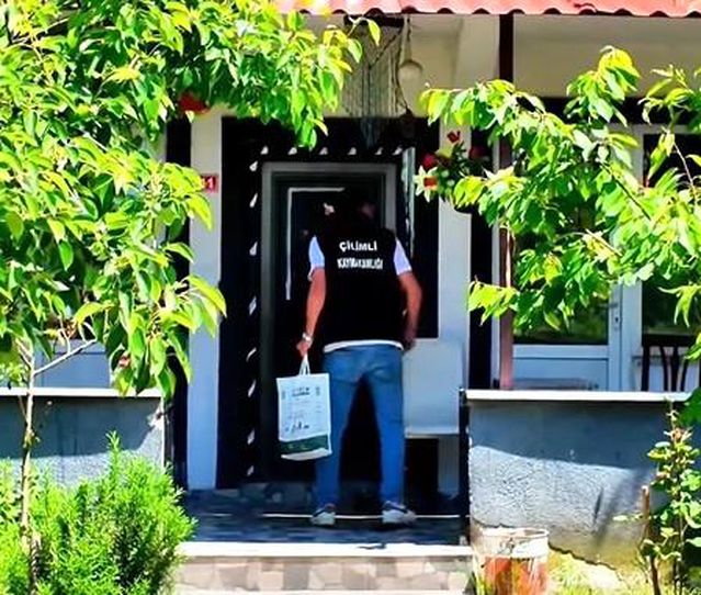Çilimli'de bayram bereketi 351 haneye ulaştı