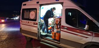 Çorum'da iki otomobilin çarpıştığı kazada 3'ü ağır 7 kişi yaralandı