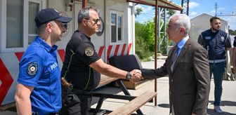 Kırklareli Valisi Turan, trafik ve asayiş denetimlerini inceledi