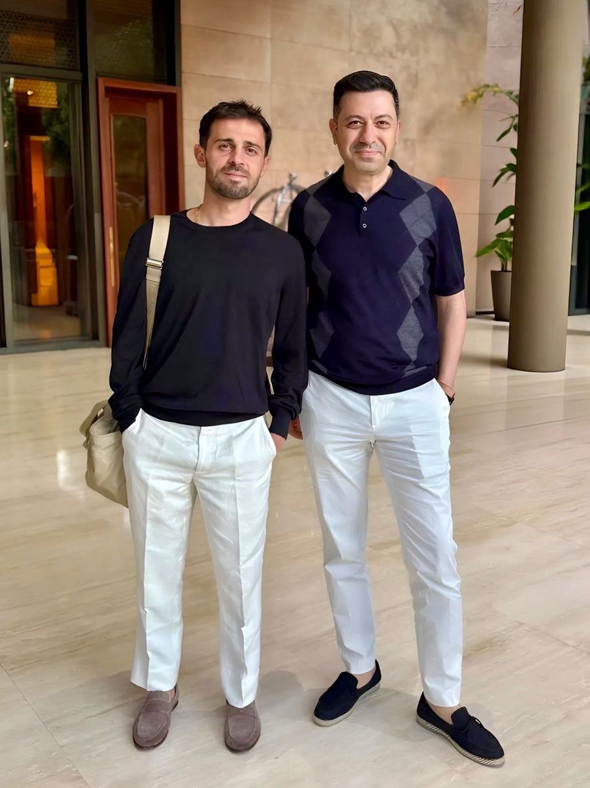 Portekizli futbolcu Bernardo Silva, tatil için Marmaris'i tercih etti