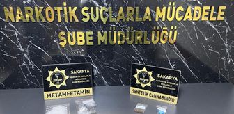 Sakarya'da uyuşturucu operasyonunda 2 zanlı tutuklandı
