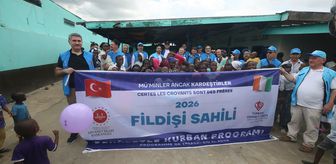 TDV'den Fildişi Sahili'nde yetim sevinci
