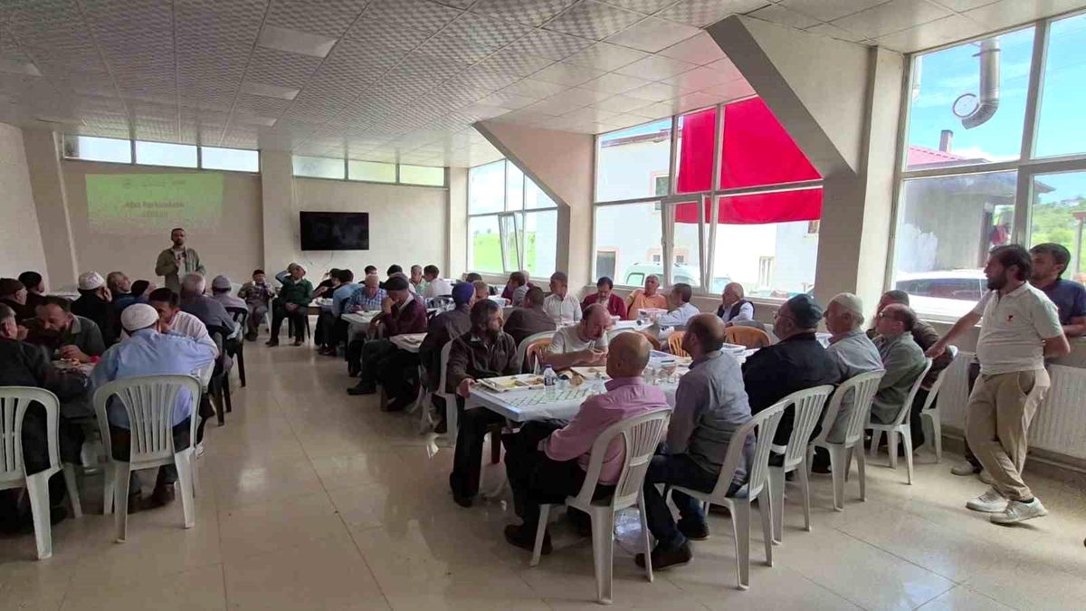 Vezirköprü'de vatandaşlara afet eğitimi verildi